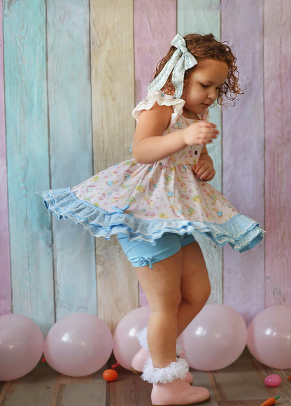 Riley Tunic Set - Pink Peter Rabbit