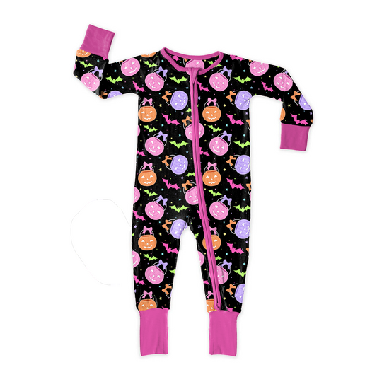 Bamboo Layette - Party Pumpkins - Pixie