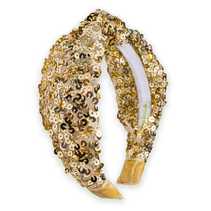 Kids Knot Headband - Sequin Knotted Hair Band Accessories