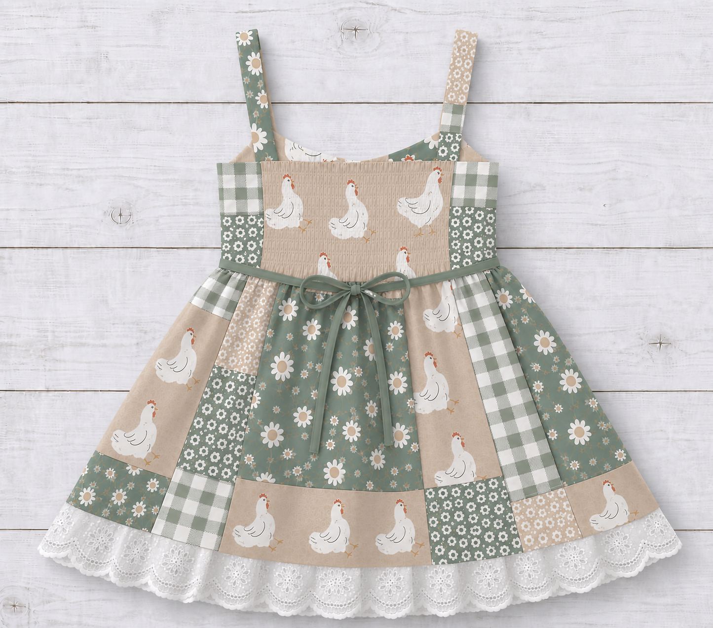 Charlotte Dress Set - Hen House Blooms