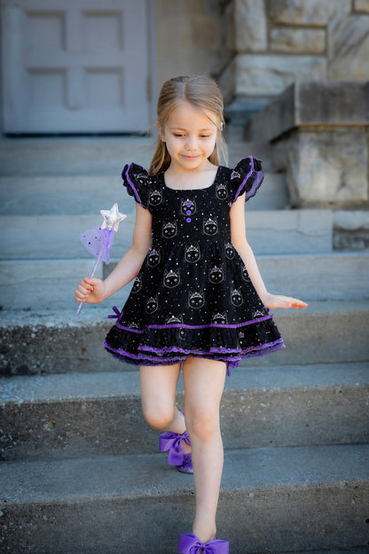 Riley Tunic Set -Purrfectly Spellbound