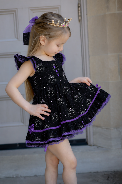 Riley Tunic Set -Purrfectly Spellbound