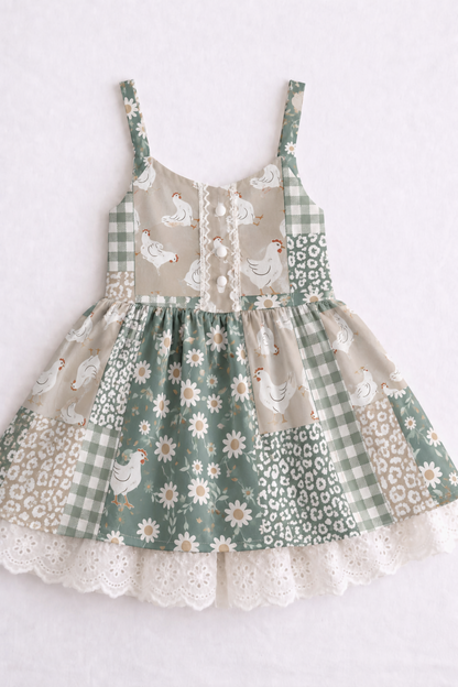 Charlotte Dress Set - Hen House Blooms