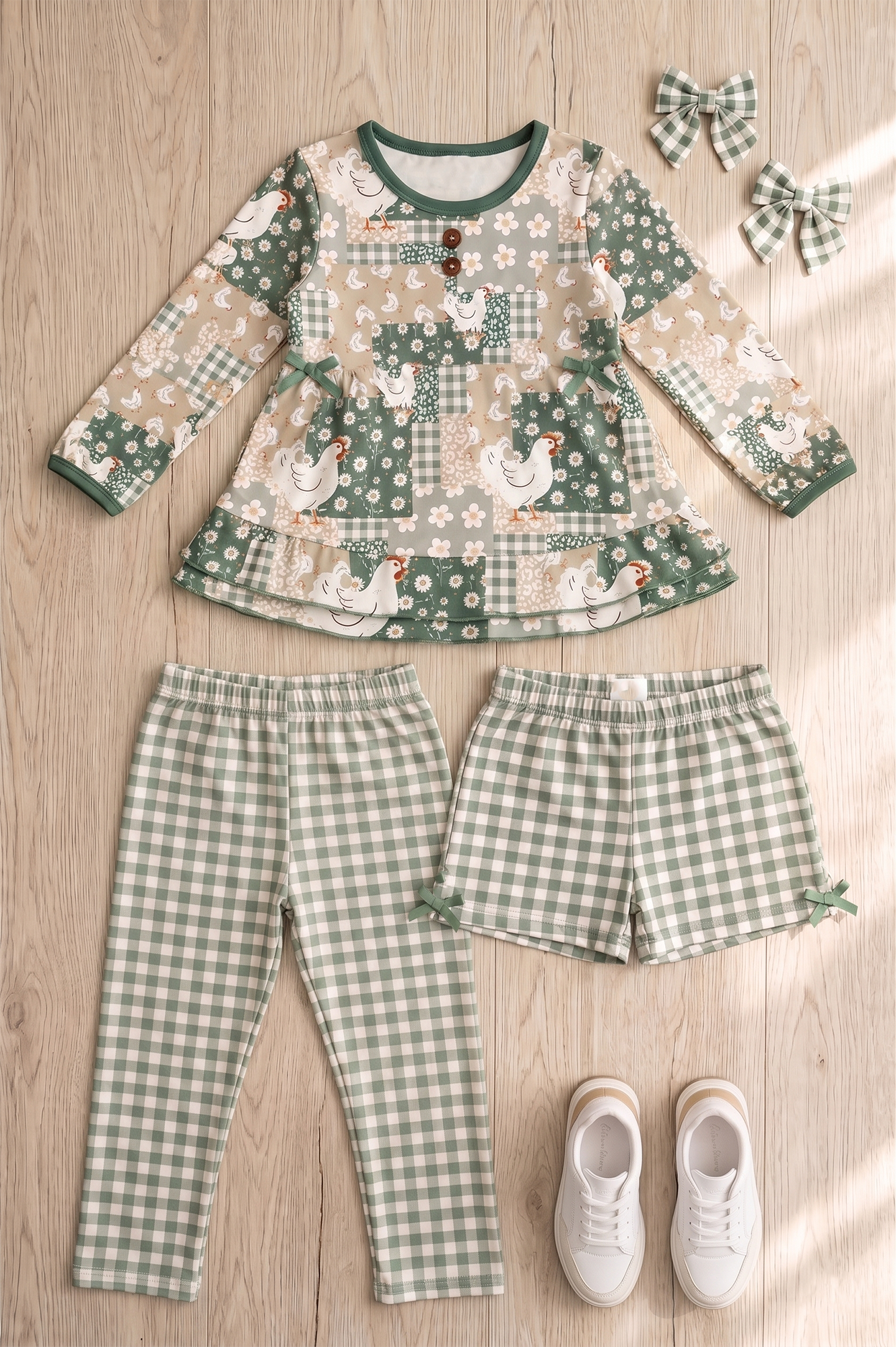 Play All Day 3 Piece Set - Hen House Blooms