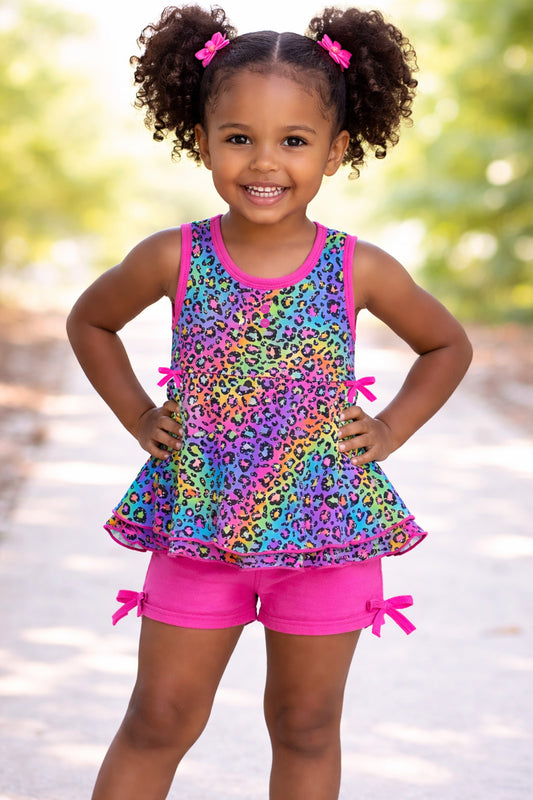 Play All Day Tunic Set - Color Me Wild