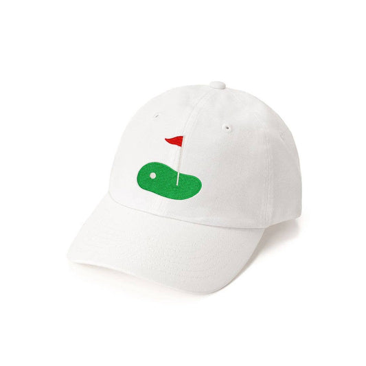 Golf Tee Front Flag Patch Baseball Hat - Kids Hair Accessory