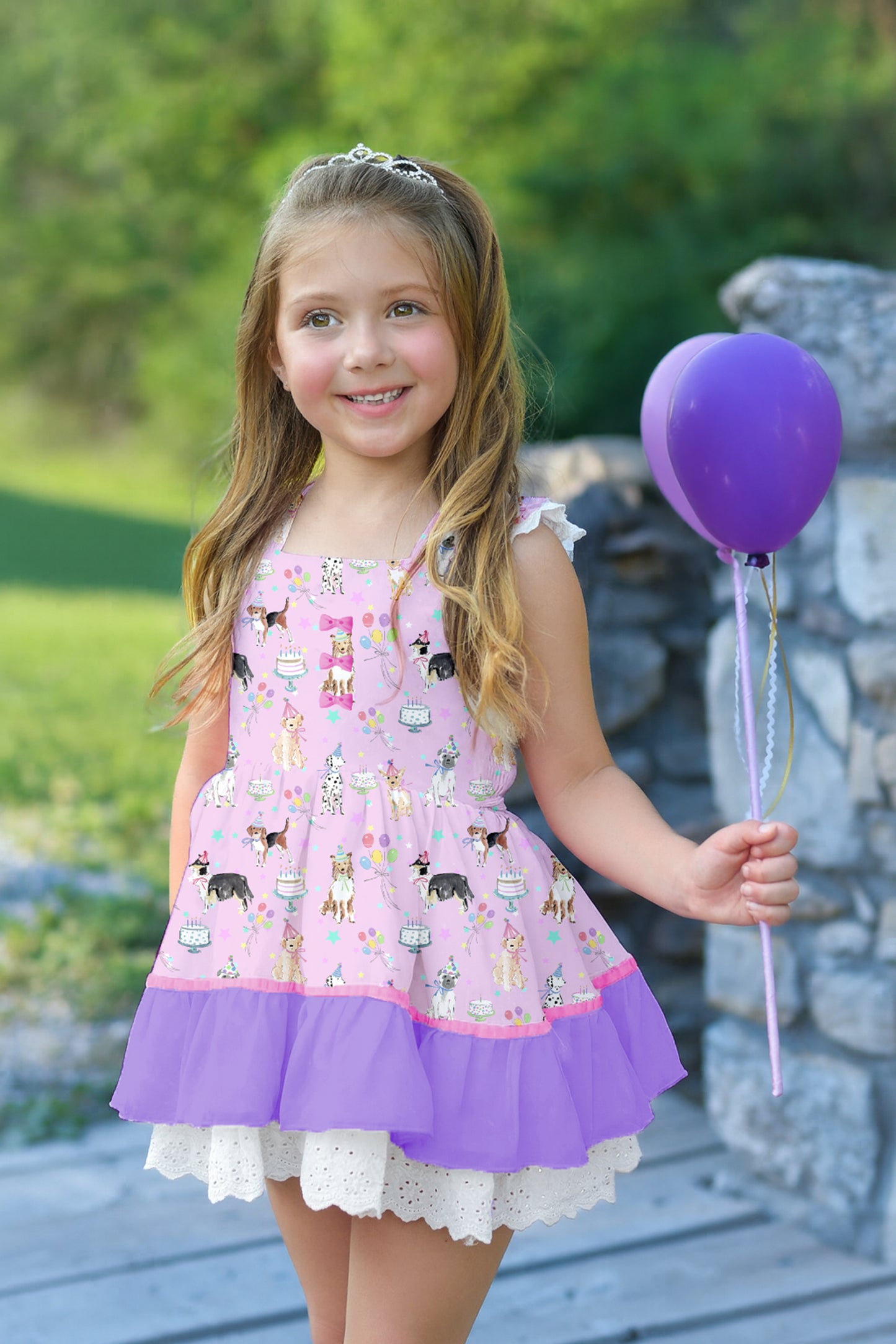 Evelyn Tunic Set - Party Pups Remix