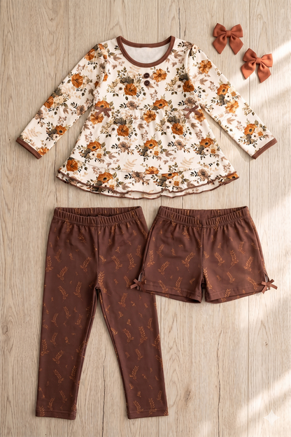 Play All Day 3 Piece Set - Autumn Blossom
