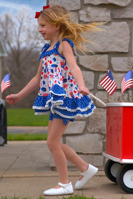 Patriotic Popsicles Tunic Set