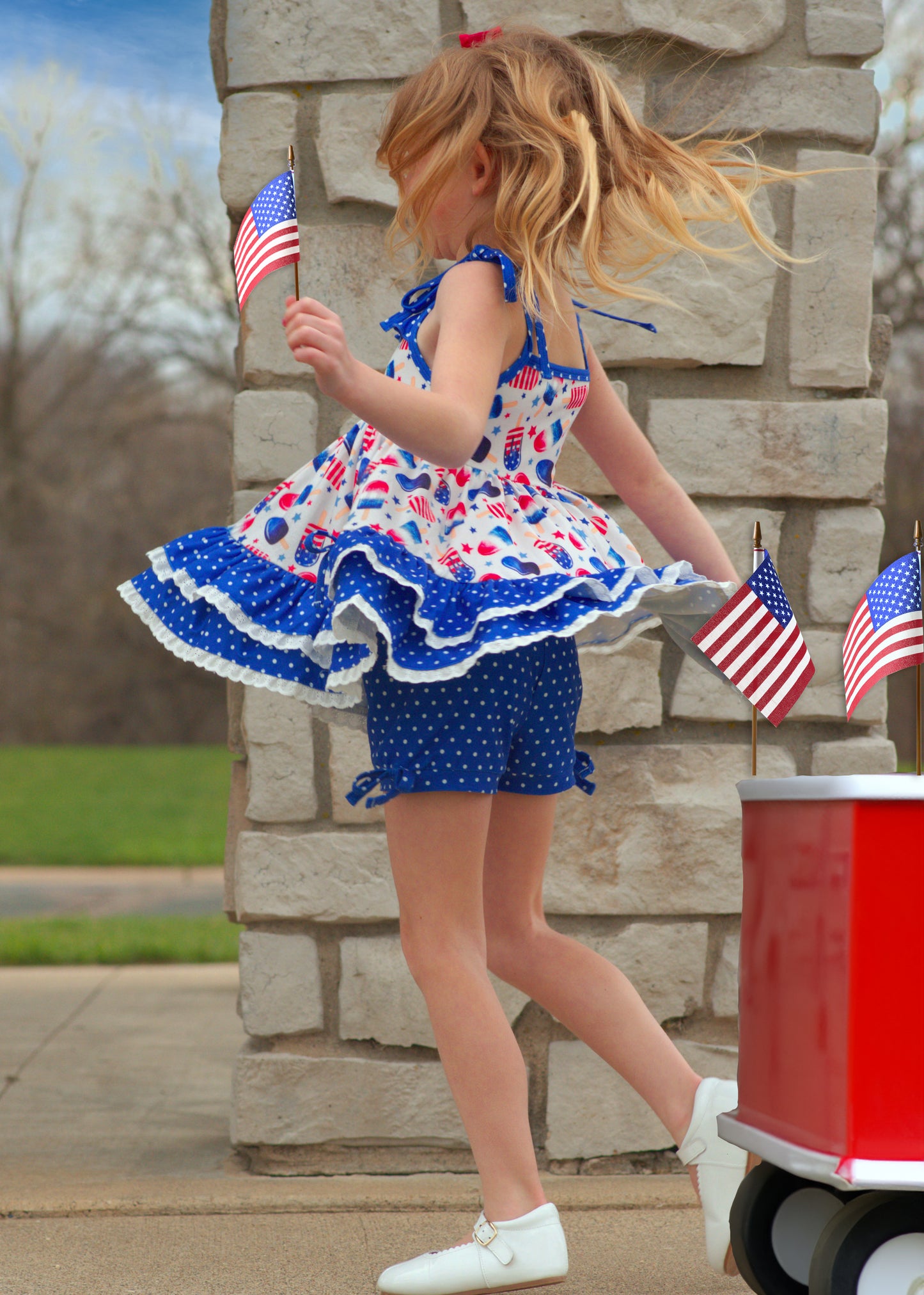 Patriotic Popsicles Tunic Set