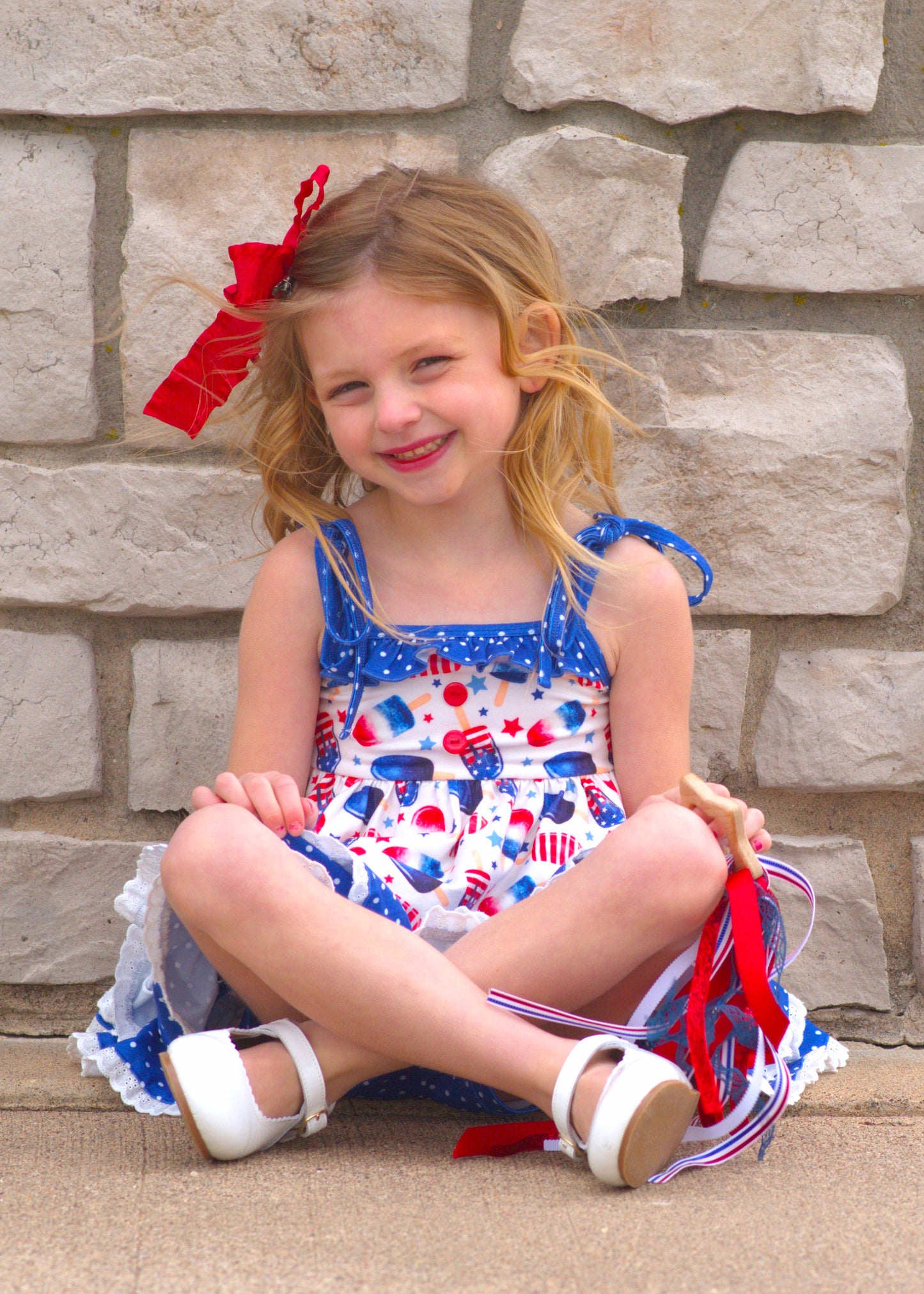 Patriotic Popsicles Tunic Set