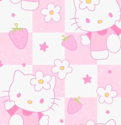 Cyber Monday Doorbuster! | Blair 3 Piece Tunic Set - Strawberry Checkered HK