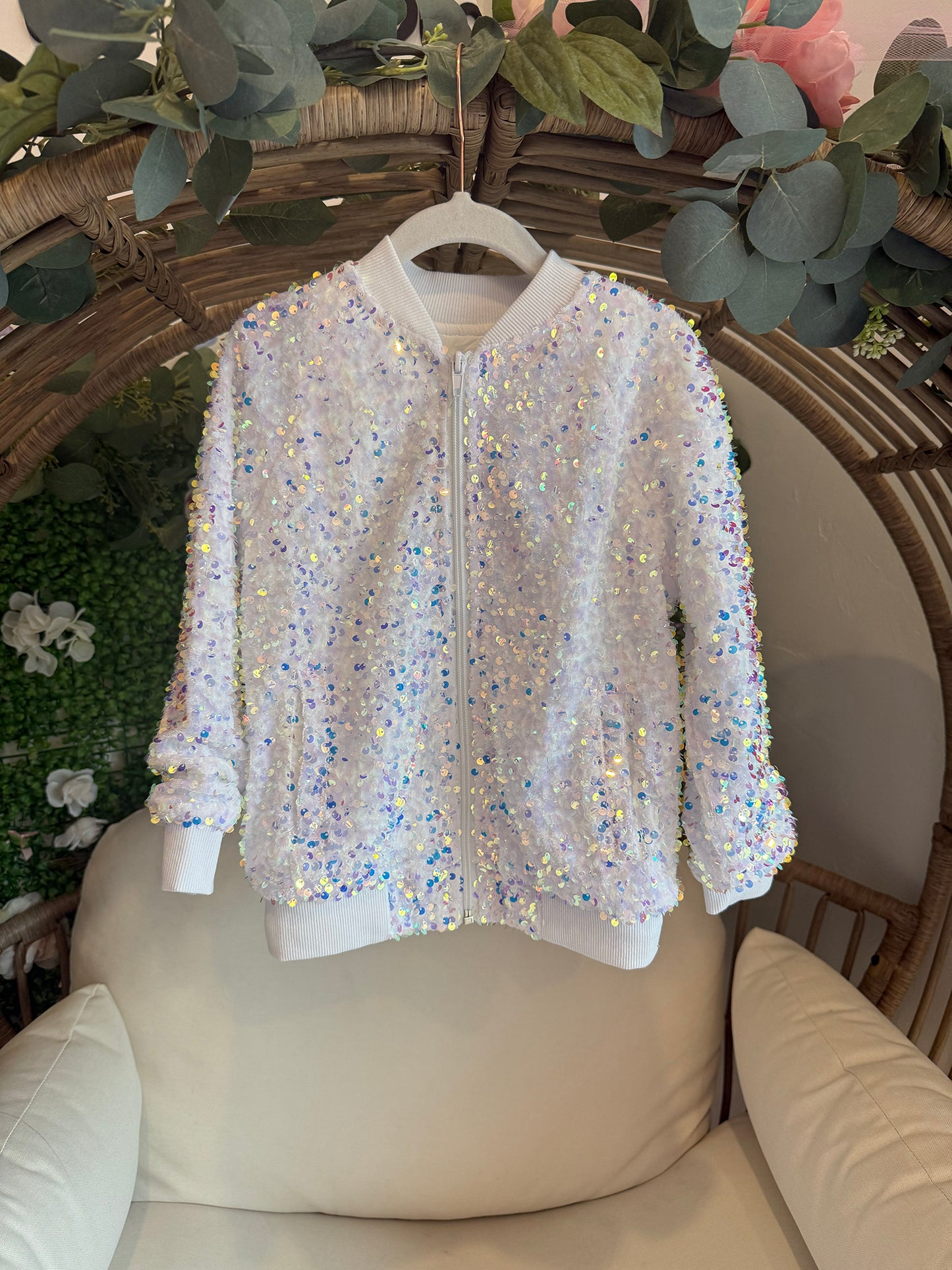 Luxe Velvet Sequin Jacket - pre-order