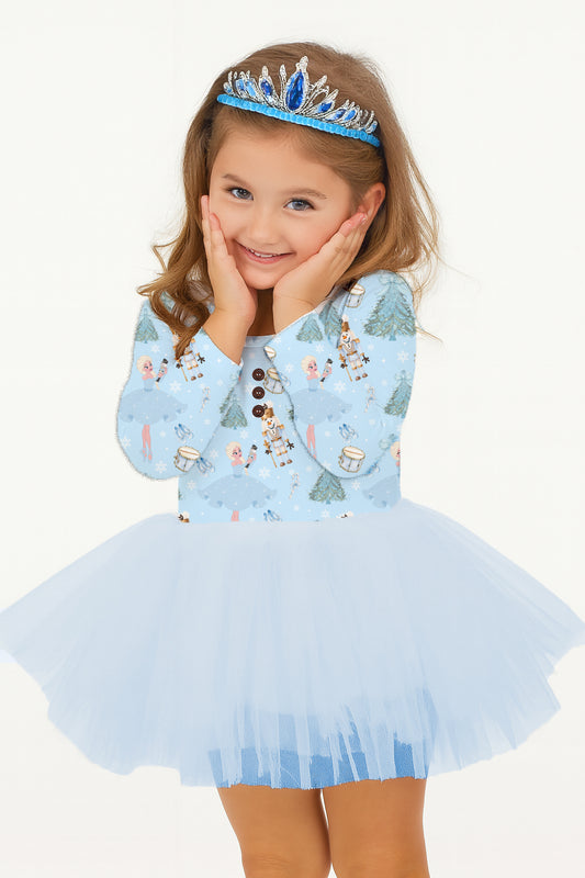 Glam Tutu Twirl Dress - Frozen Nutcracker