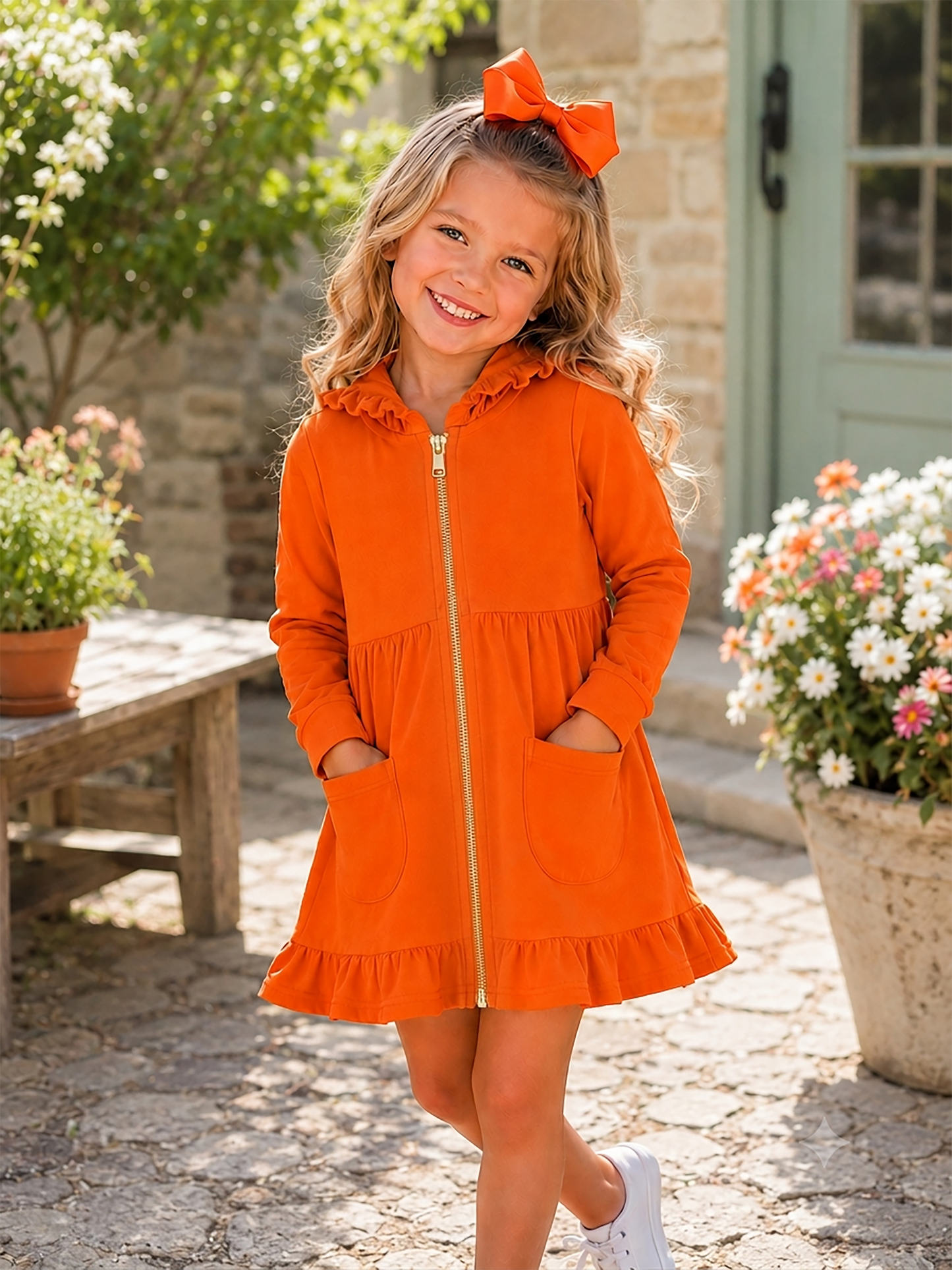 Luxe Autumn Ruffle Zip Cardigans