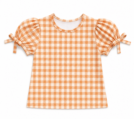 Gingham Girls Luxe Tee - Silly Spooky Goose