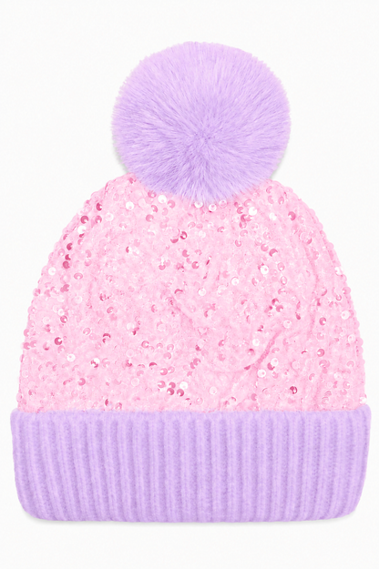 Luxe Sequins Beanie Hat