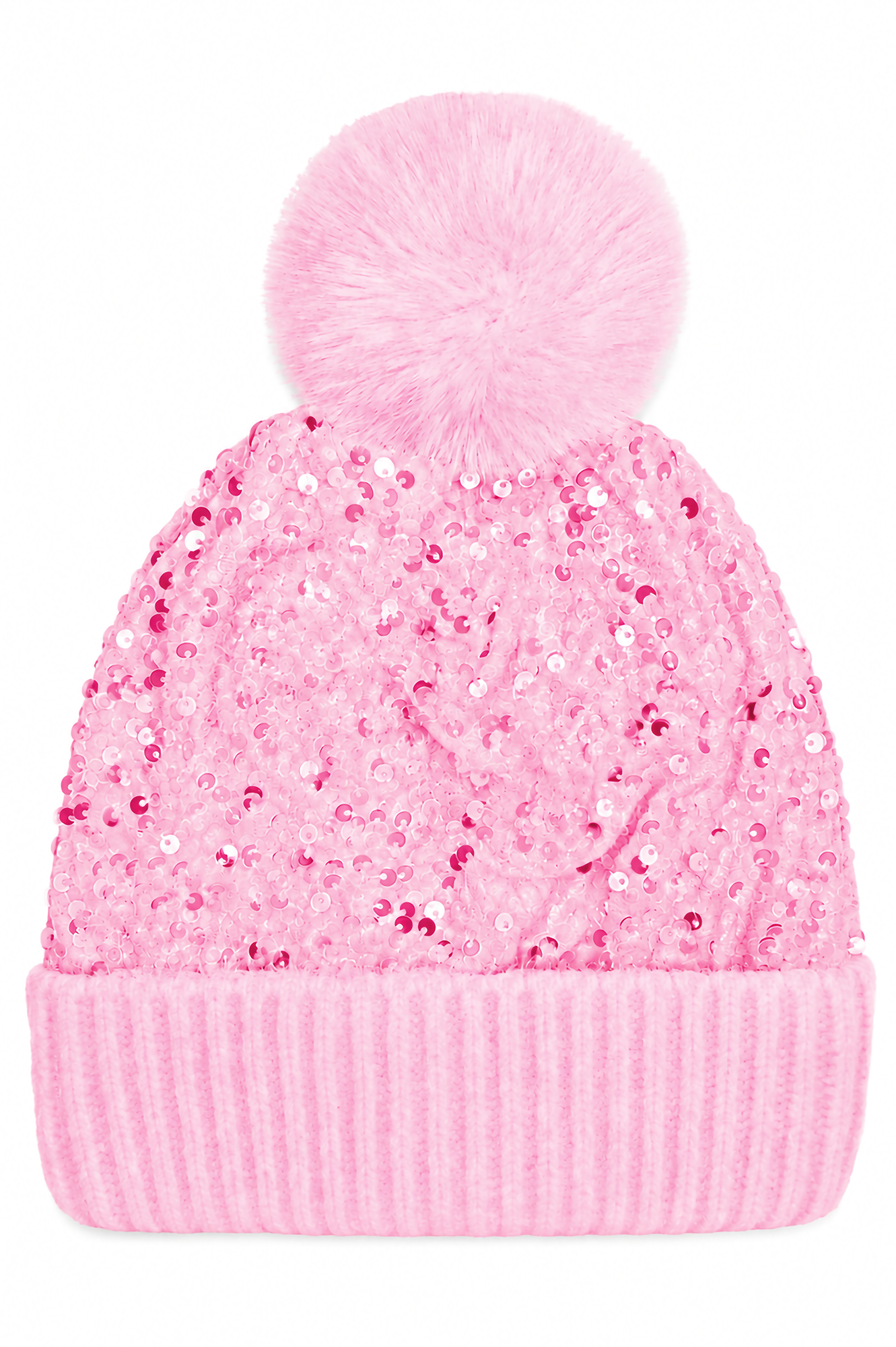 Luxe Sequins Beanie Hat