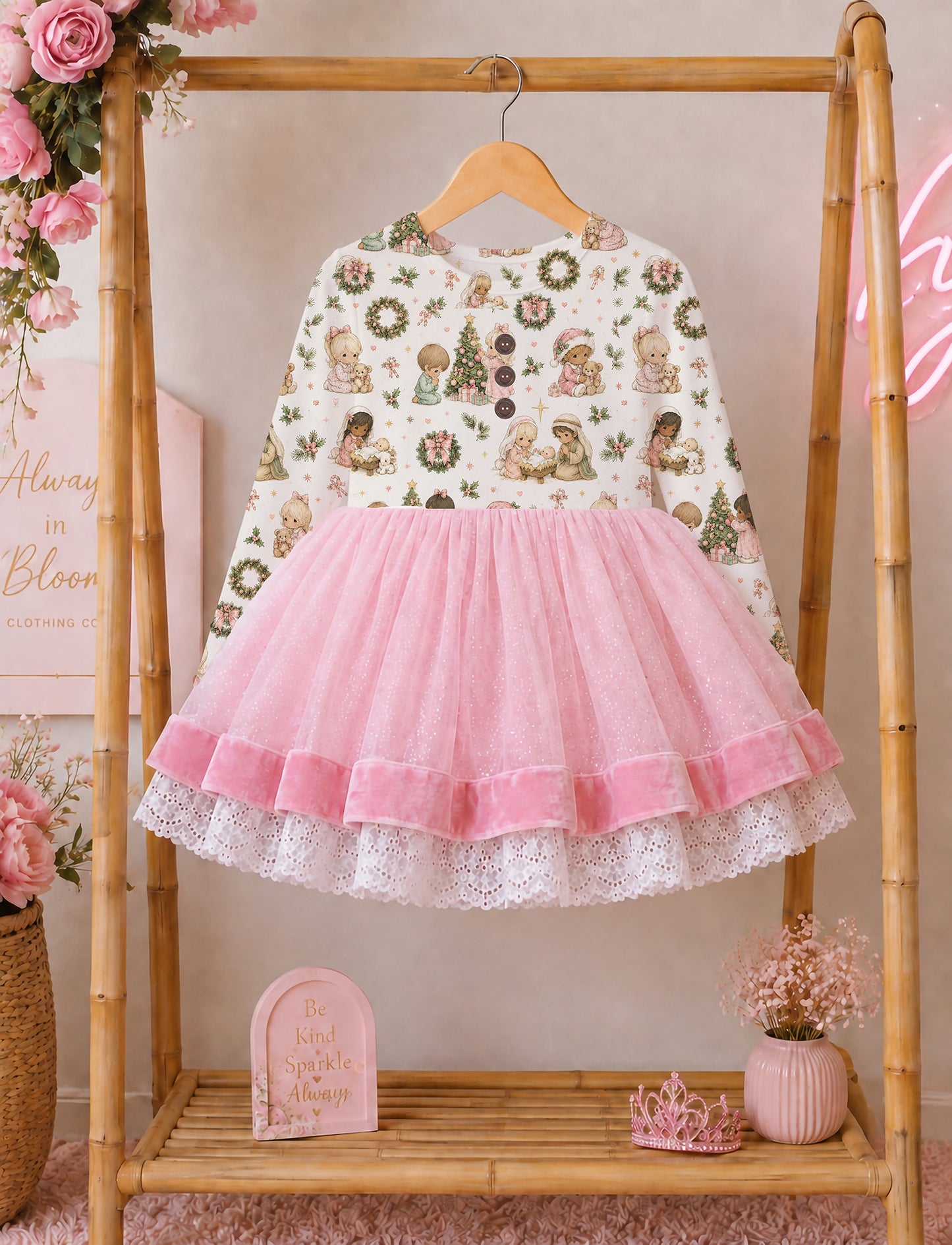 Noelle Dress Set - Precious Christmas