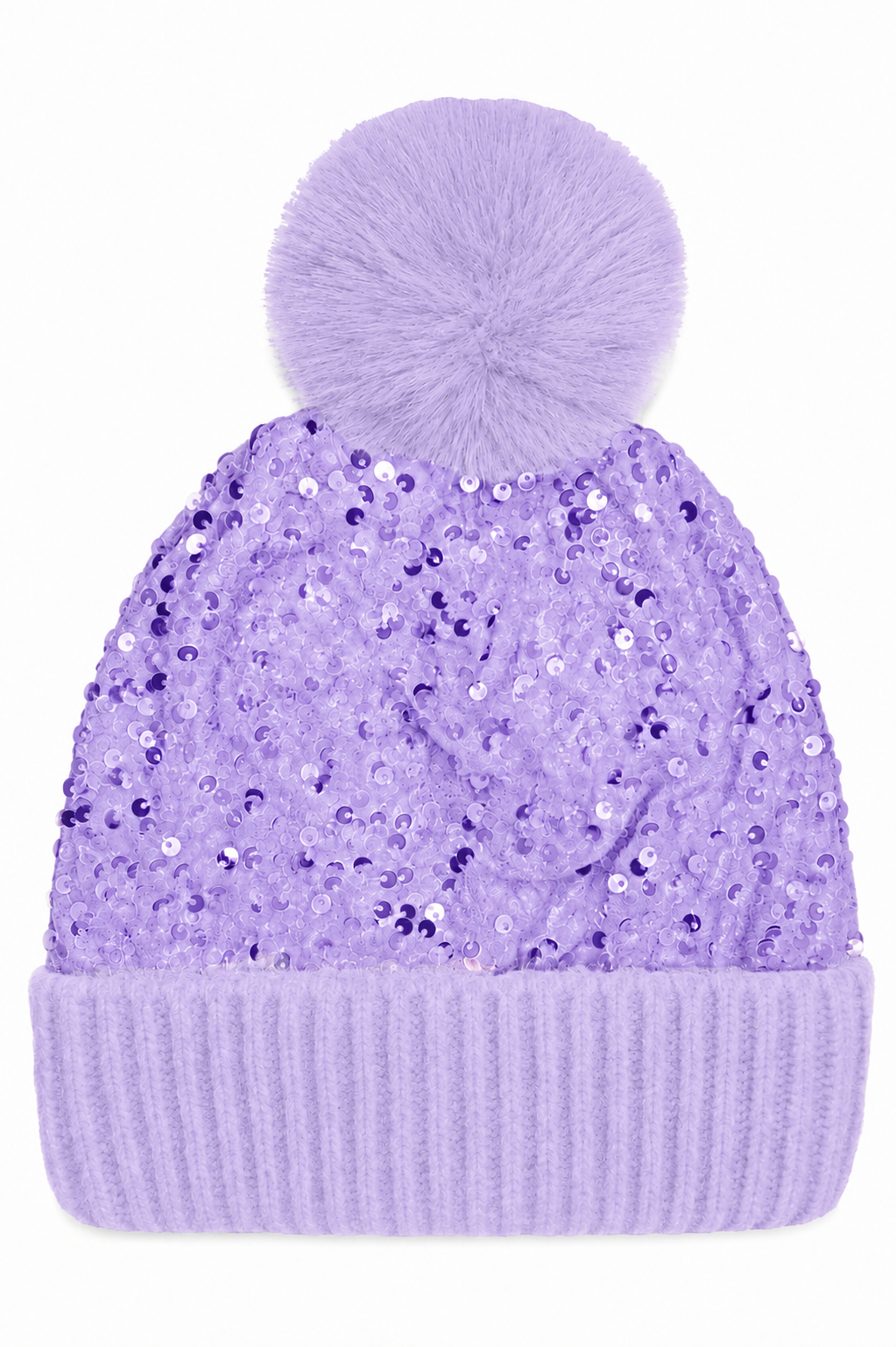 Luxe Sequins Beanie Hat