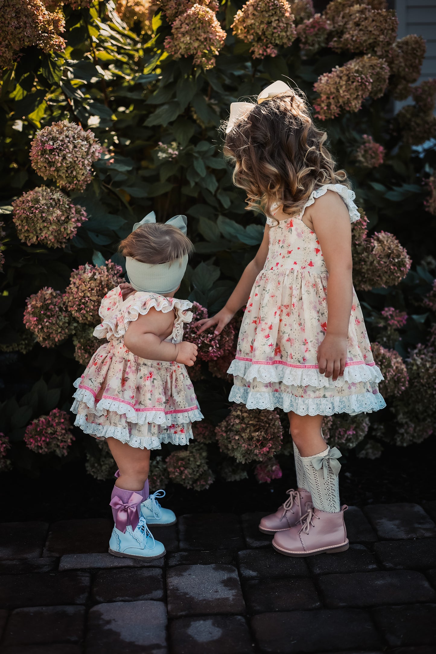 Vintage Spring Skirted Romper