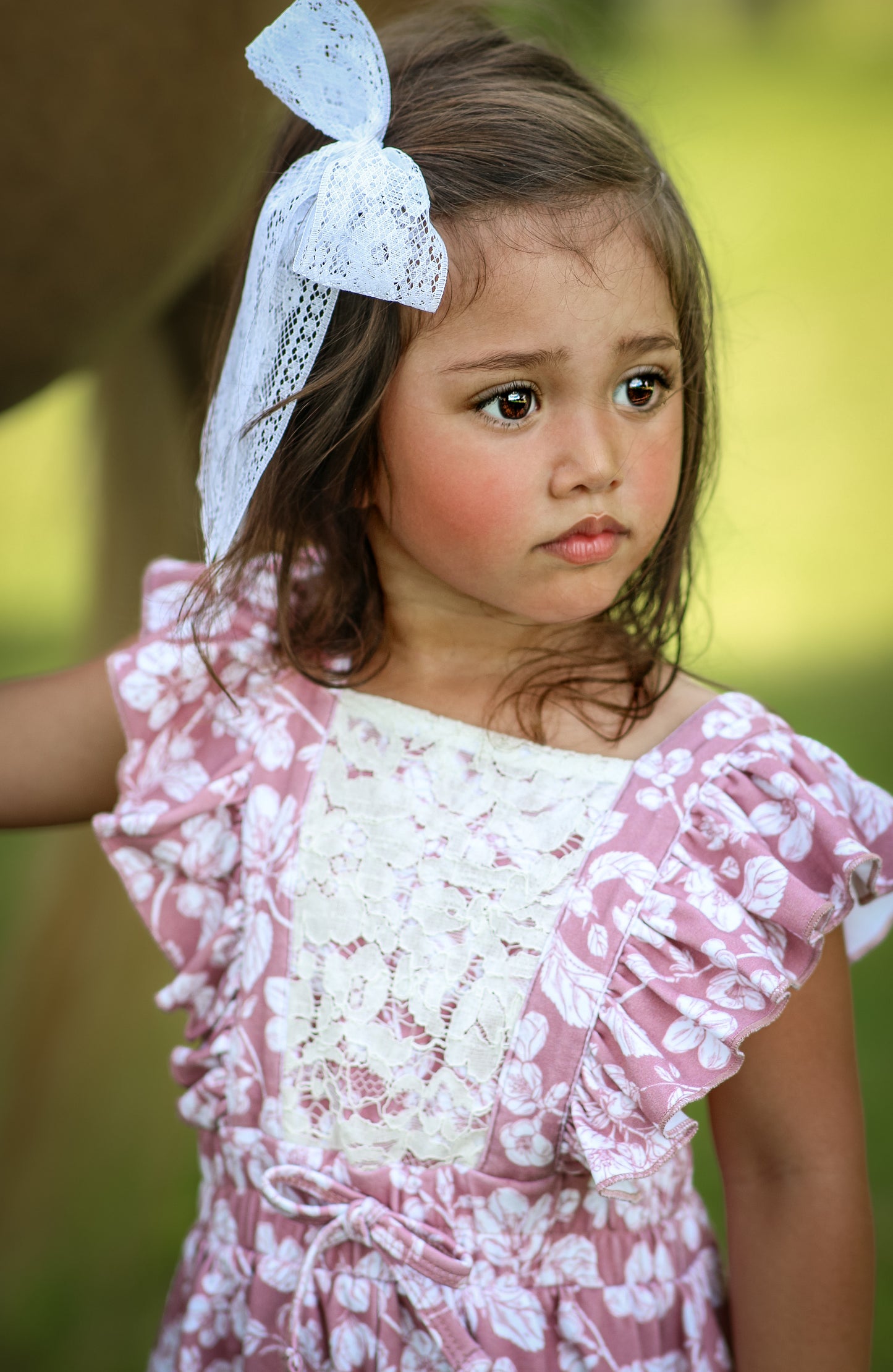 Plum Petals Ruffle Jumper