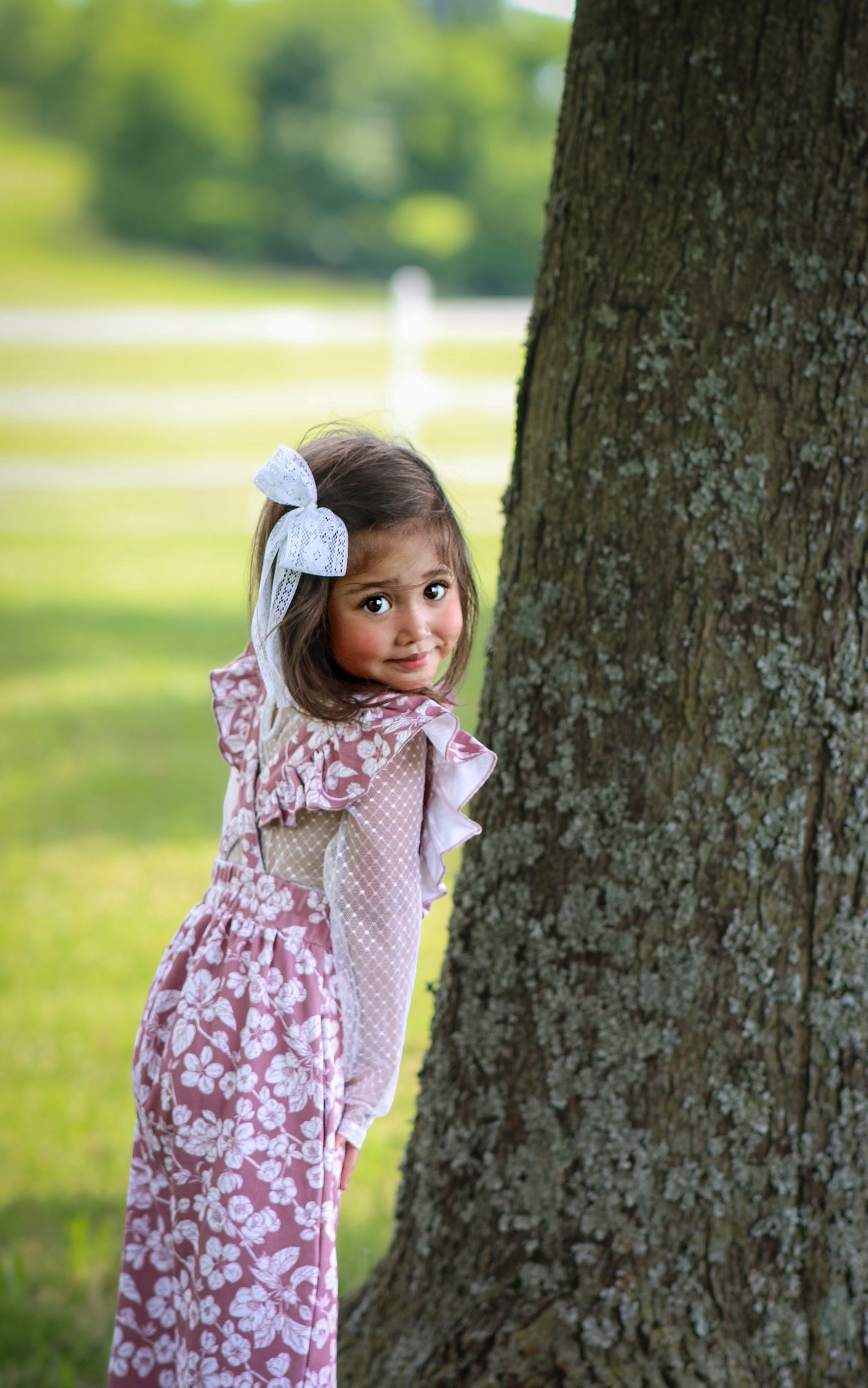 Plum Petals Ruffle Jumper