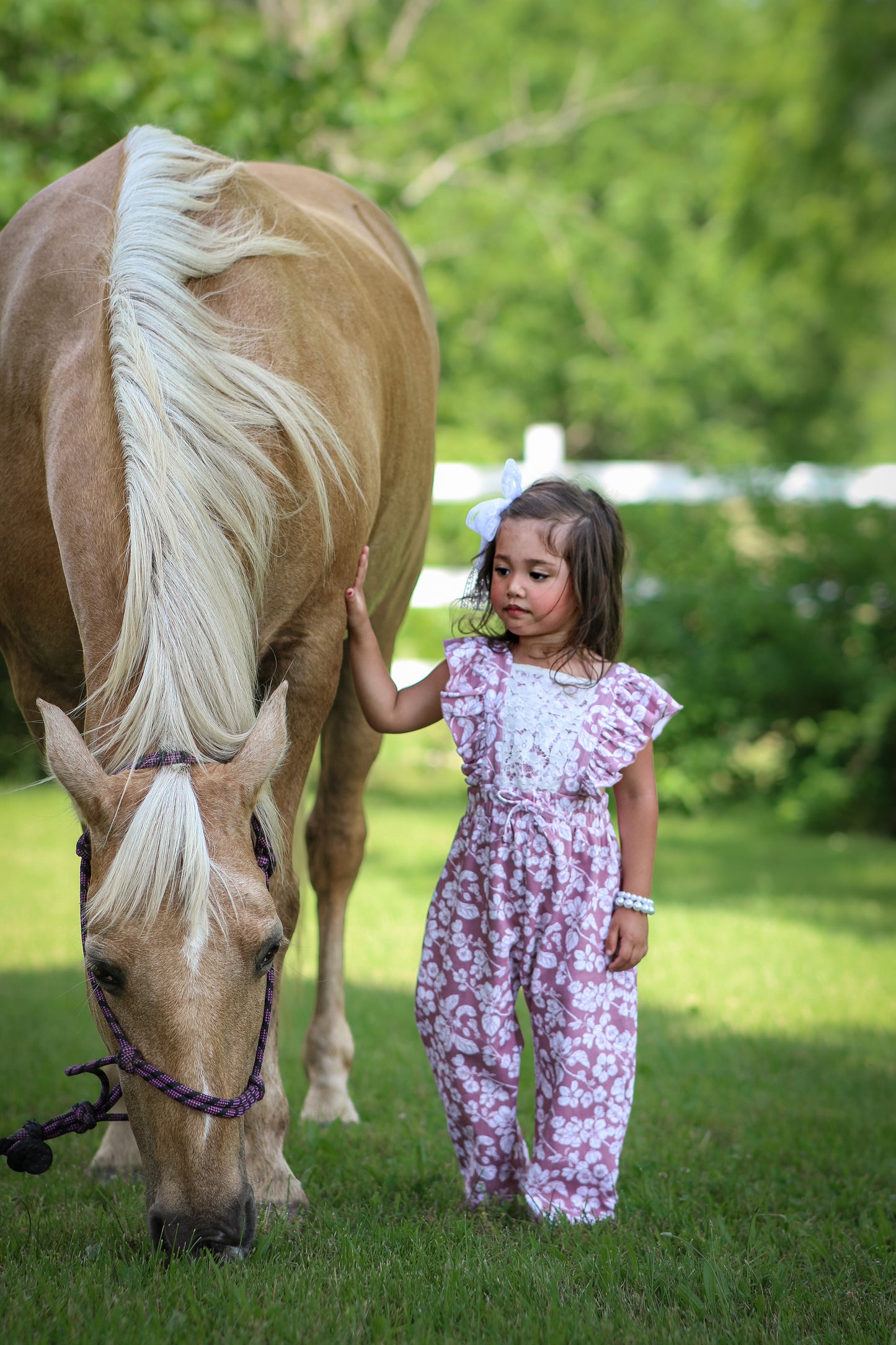 Plum Petals Ruffle Jumper