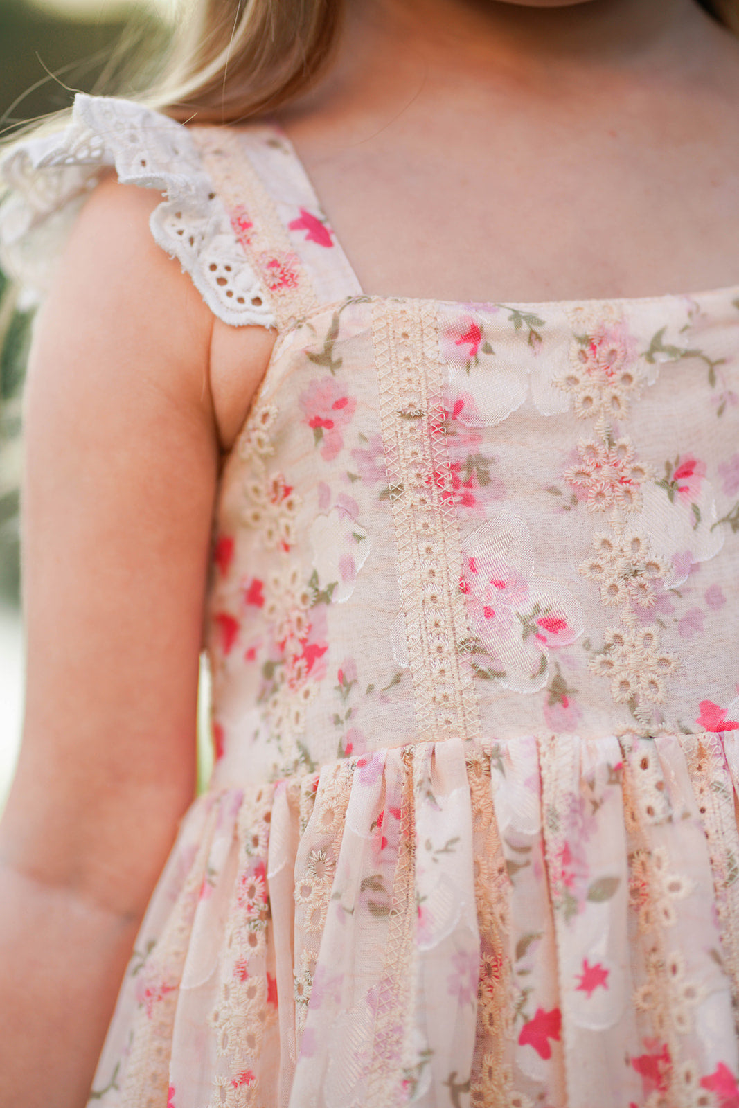 Vintage Spring Pinafore Dress