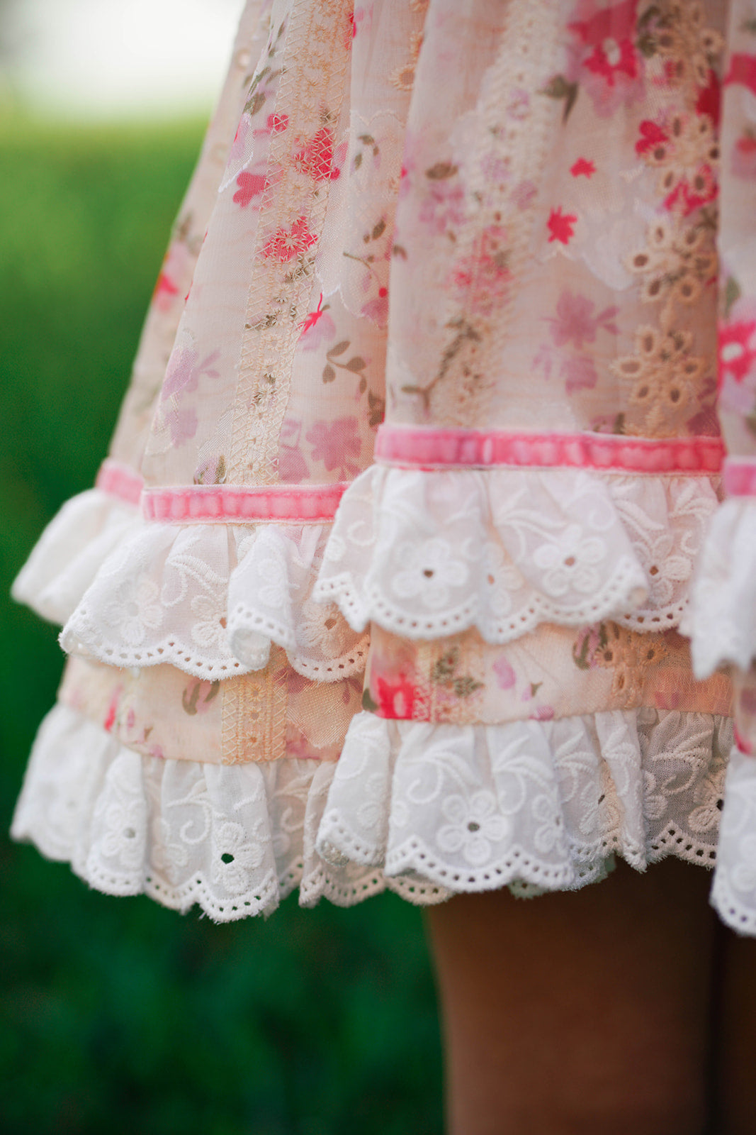 Vintage Spring Pinafore Dress